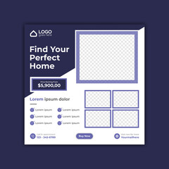 Real Estate Social Media Post & Web banner