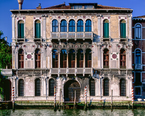 Naklejka premium Venezia. Palazzo Contarini Polignac