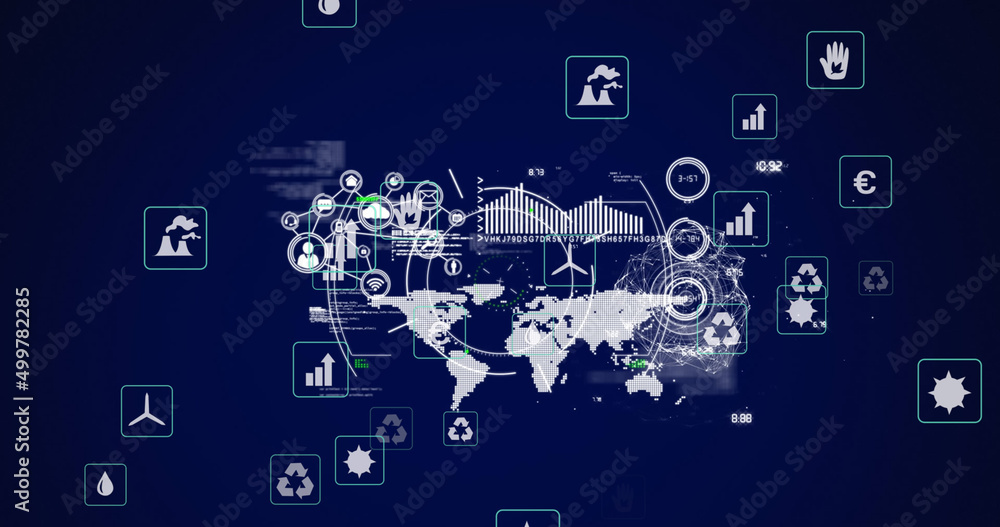 Poster image of scope scanning over financial data processing