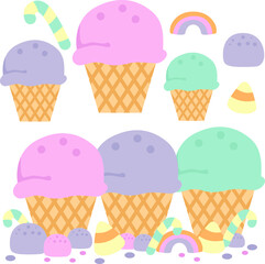 ice cream set
