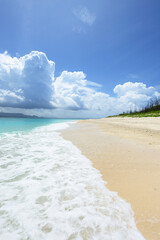 沖縄の美しい海の風景