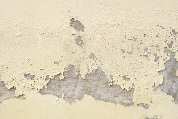cement background with peeling paint