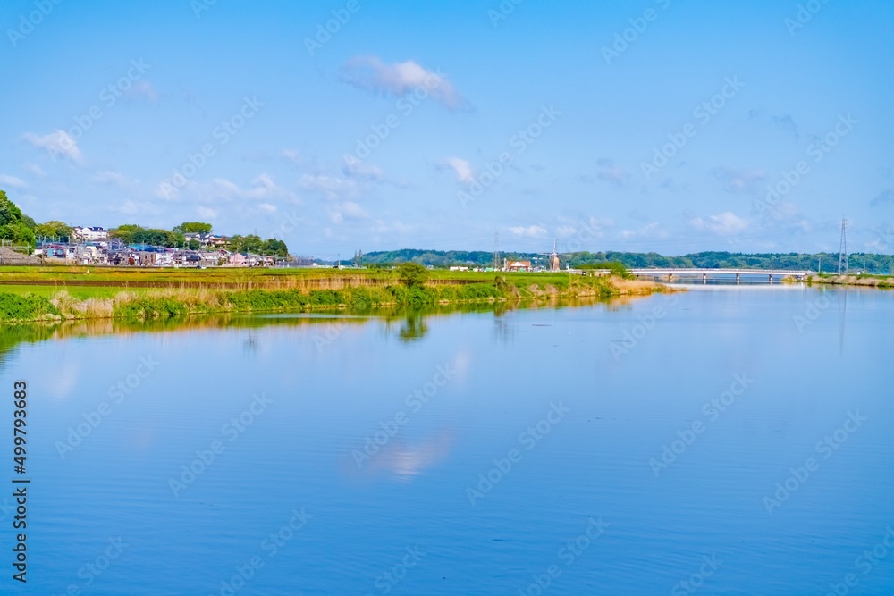 Canvas Prints landscape with lake