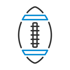 American Football Ball Icon