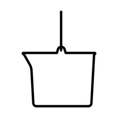 Icon Of Bucket