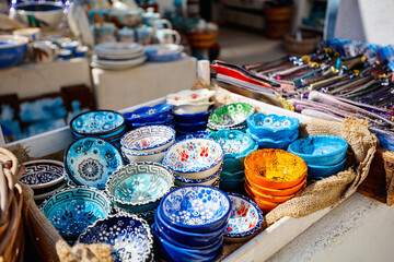 Souvenirs at market