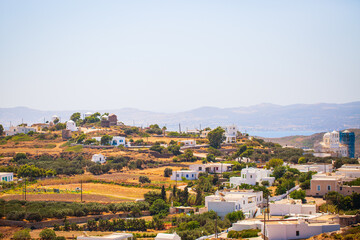 Fototapeta na wymiar Breathtaking landscape of Milos island