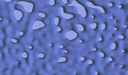 Background texture of porous material. Macrostructural design for flyer, poster, cover or brochure. Dot stipple design. 3D vector illustration.