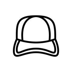 Trucker Hat isolated icon design template
