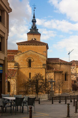 Iglesia de San Millan, en la ciudad de Segovia, Castilla y Le&oacute;n, Espa&ntilde;a.
