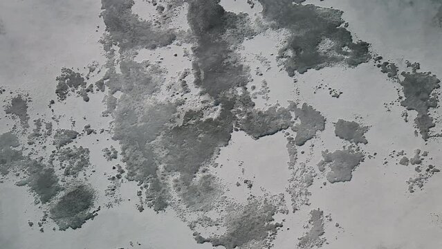 Aerial Shot Of Moon's Surface