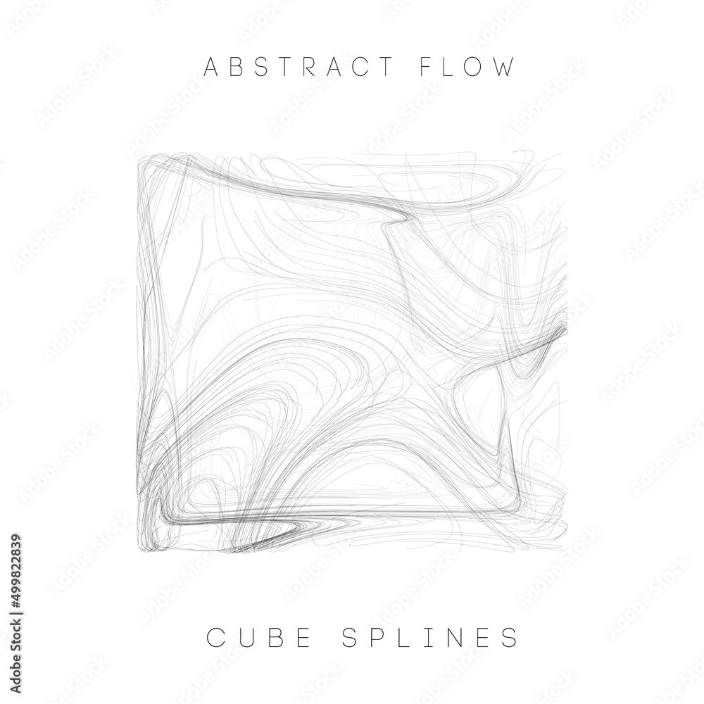 Poster data cube blockchain technology background. futuristic network vector illustration.
