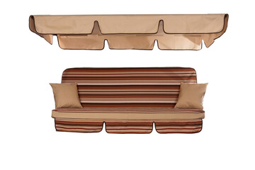 Garden swing for outdoor recreation for children and adults