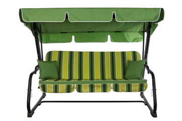 Garden swing for outdoor recreation for children and adults