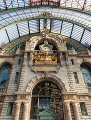 central city train station clock