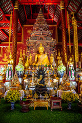 Wat Chedi Liam in Chiang Mai Thailand