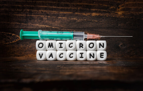 Corona virus Covid-19 vaccine text background