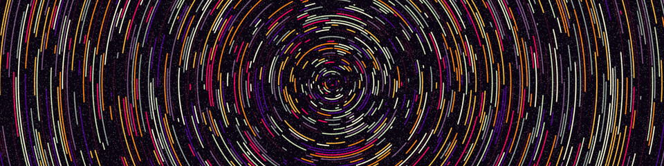 Obraz premium Colorful Universe Distribution Computational Generative Art background illustration