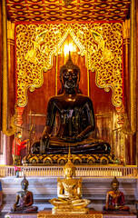 Wat Phan Tao, temple in Old city Chiang Mai, Thailand