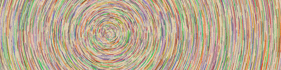 Fototapeta premium Colorful Universe Distribution Computational Generative Art background illustration