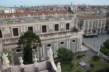 Fototapeta premium sant'agata cathedral in catania (sicily - italy) 