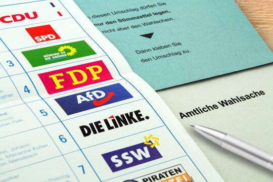 Landtagswahl und Parteien in Schleswig-Holstein am 8. Mai 2022 mit Briefwahl