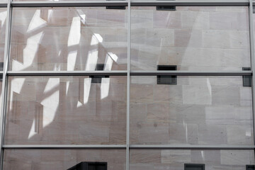 a business center interior background