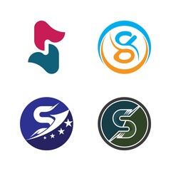 Business corporate S letter logo