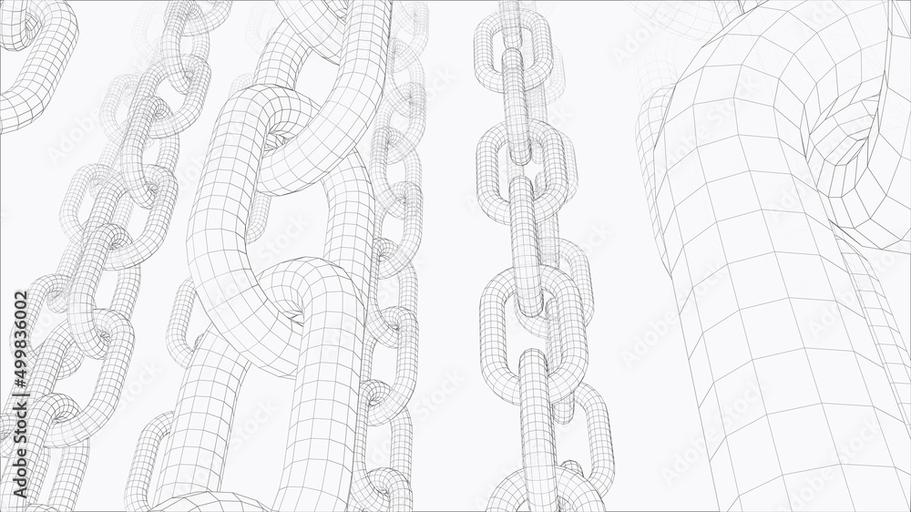Aufkleber blockchain digital technology. big data vector background. cryptocurrency technology vector backgrou