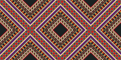 seamless ethnic pattern design.Geometric ethnic oriental ikat pattern traditional Design.ethnic oriental pattern,fabric,embroidery.Mexican pattern.merican pattern.latin african.indian fabric.Mexican