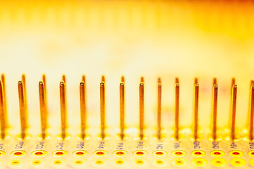 Microelectronic elements for circuit engineering. Background. selective focus