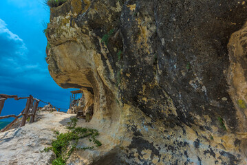 Monastery of Chelter Marmara in Mount Chelter Kaya, Crimea,