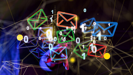 mail communication support contact concept service