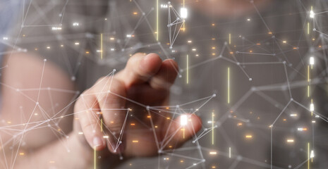  people network structure HR - Human resources management and recruitment