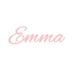 The female name is Emma. Background with the female name Emma. A postcard for Emma. Congratulations for Emma.
