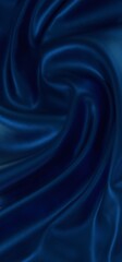 3D render abstract background of smooth lines of spline blue waves