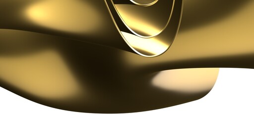 gold lines luxury and technology background.