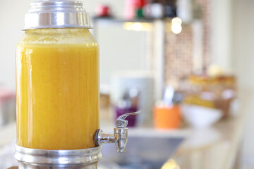suco de laranja natural pote 
