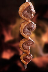 Barbecue meet fire churrasco picanha 
