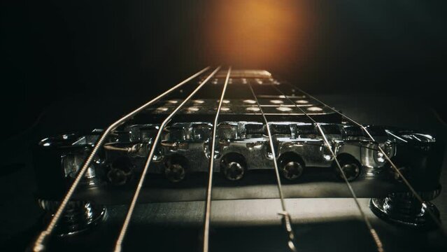 Six-string electric guitar pickup.