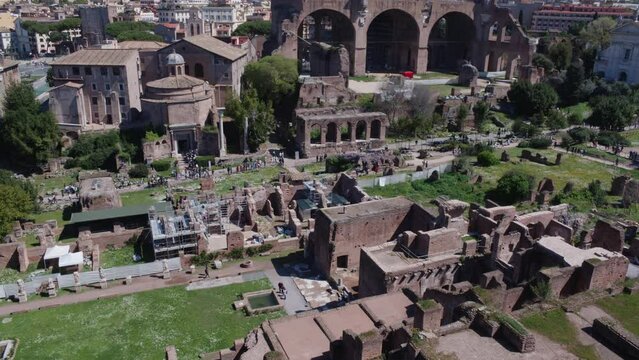 Rome Ancient Ruins Historic Site