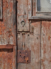 Old traditional door in Portugal