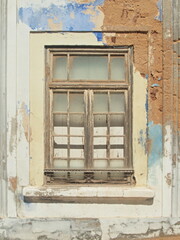 Fototapeta na wymiar Old traditional window in Portugal