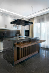 modern kitchen interior