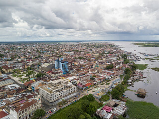 The central Amazonian city of Iquitos, Peru
