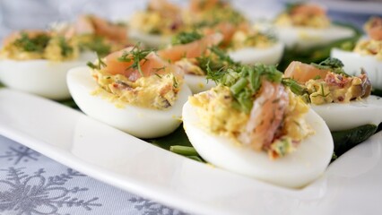 stuffed eggs