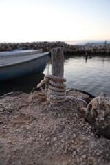 boat on the dock