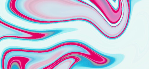 Abstract colorful background with waves, Modern colorful liquid shape abstract geometric wave background, liquid marble background for wallpaper and any design.