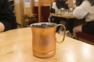 ブラックコーヒー　マグカップ