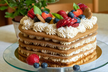 Vegan gluten-free cake